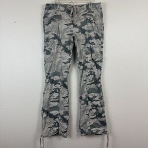 Vintage Y2K Unionbay Butterfly Camo Convertible Carpenter Cargo Pants Cotton 11